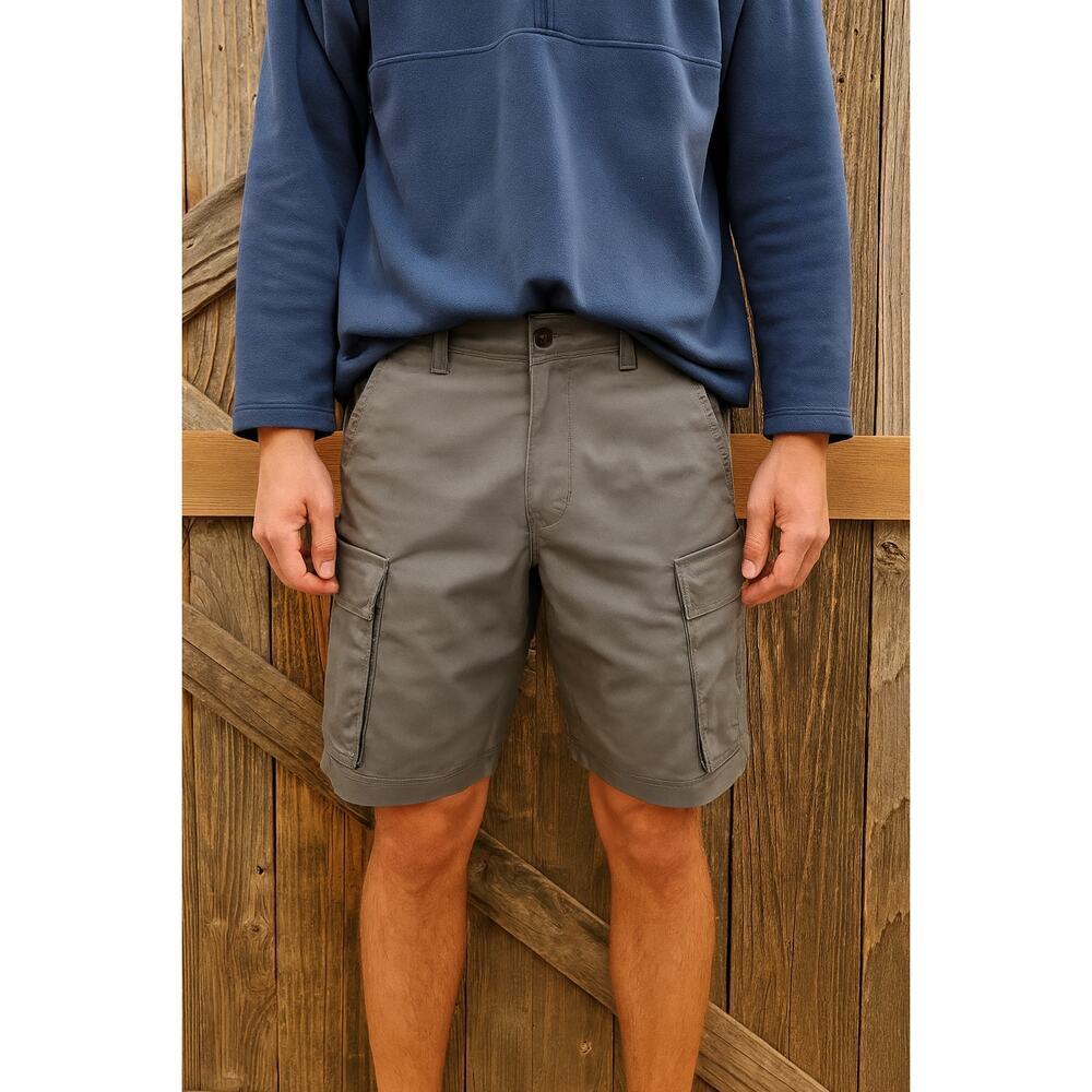 Billabong sz 28 grey 9.5" inseam cargo shorts vintage y2k 90s mens beach